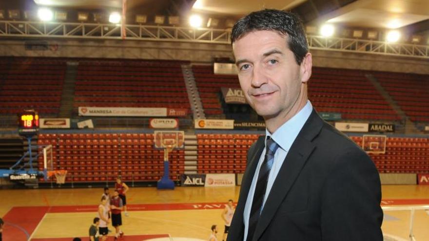 Jaume Arnau, president del Bàsquet Manresa.