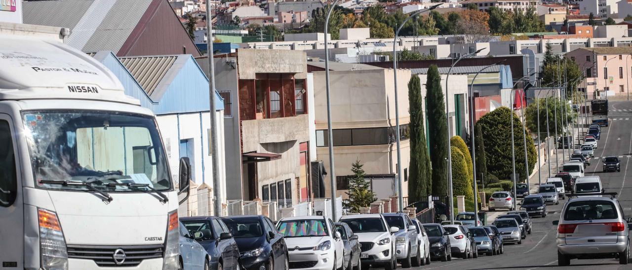 Polígono industrial del municipio de Ibi.