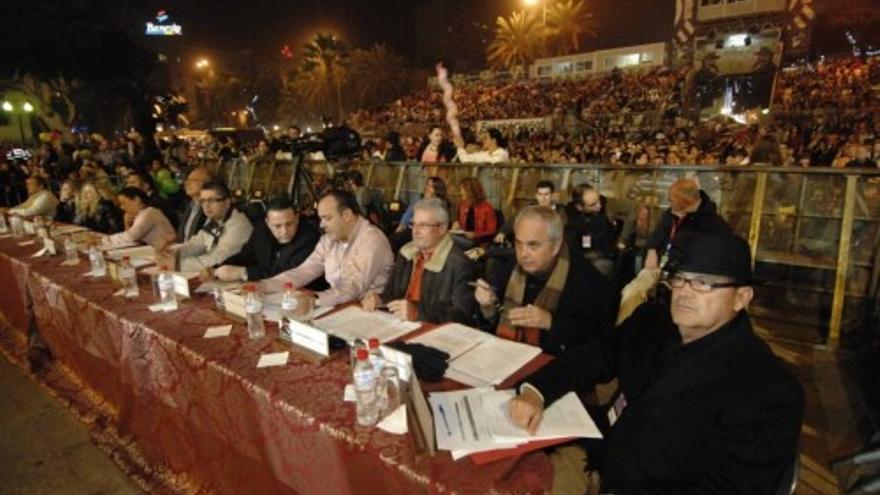 Primera fase del concurso de murgas del Carnaval de Las Palmas de Gran Canaria