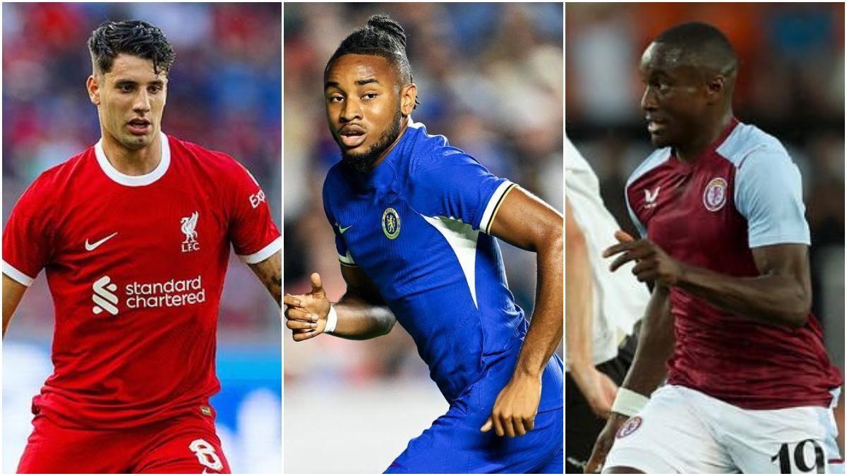 Dominik Szoboszlai (Liverpool), Christopher Nkunku (Chelsea) y Moussa Diaby (Aston Villa)