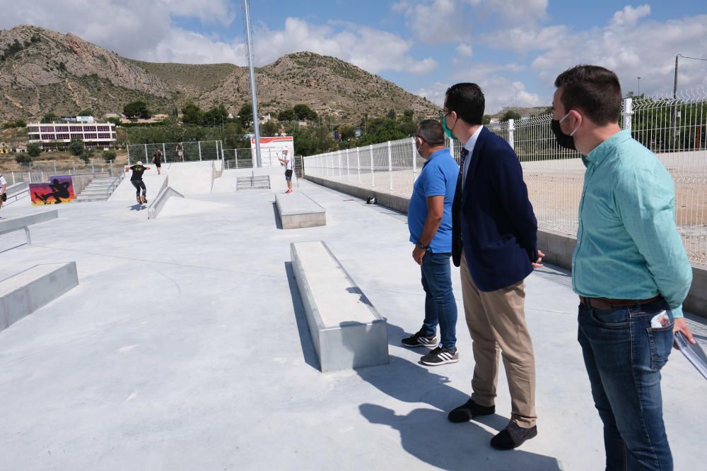 Skate Park de Elda: así es el nuevo parque deportivo