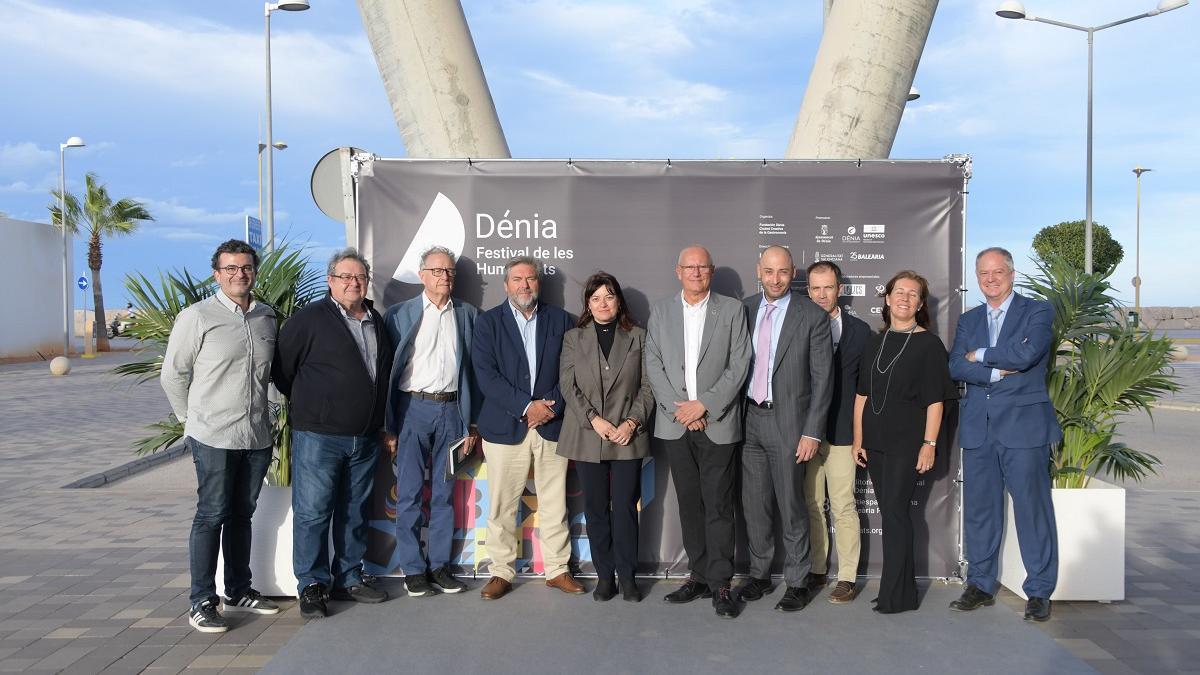 Foto de la inauguración del Dénia Festival de les Humanitats