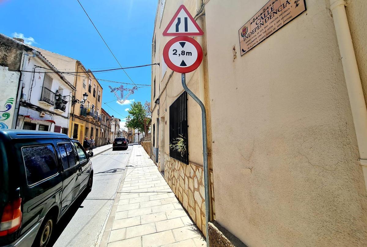 La calle Independencia será reformada en los próximos meses.
