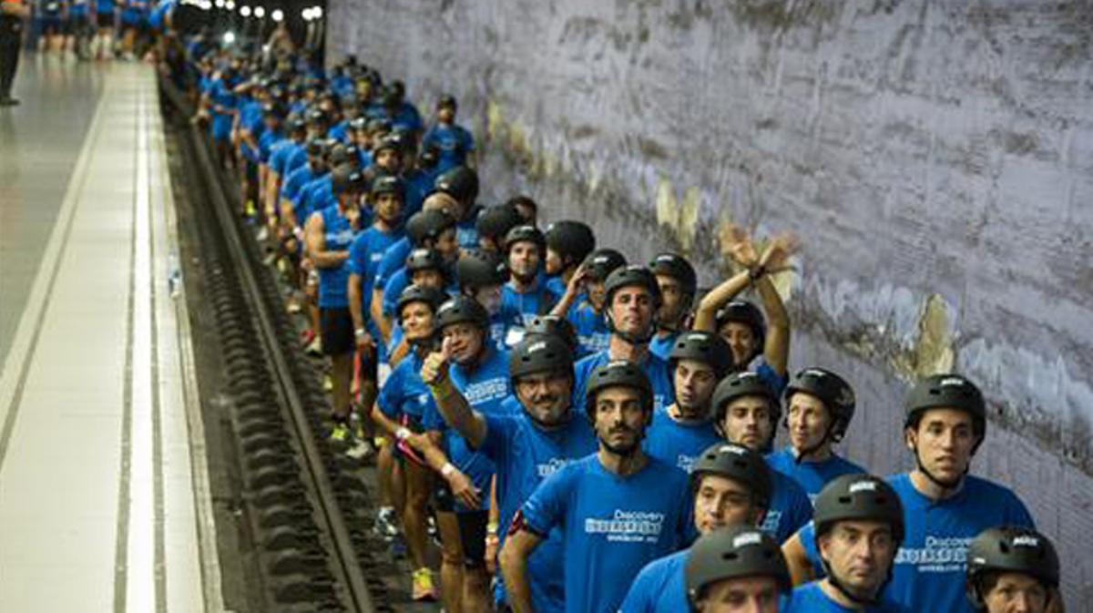 La curs Discovery Underground ocupa les vies del metro de BCN.
