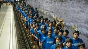 La curs Discovery Underground ocupa les vies del metro de BCN.