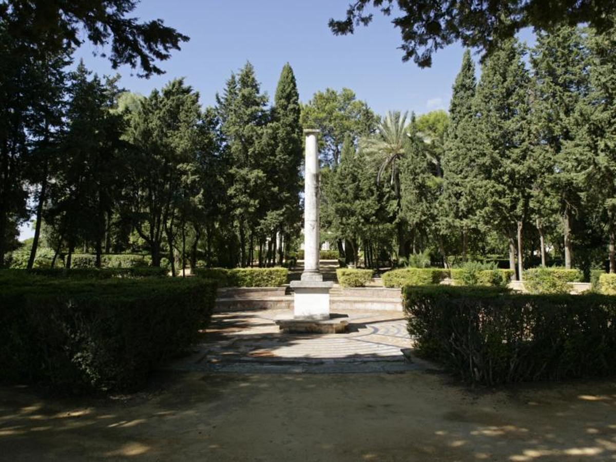 Jardines de Forestier del Palacio de los Guzmanes en Castilleja de Guzmán, Sevilla.