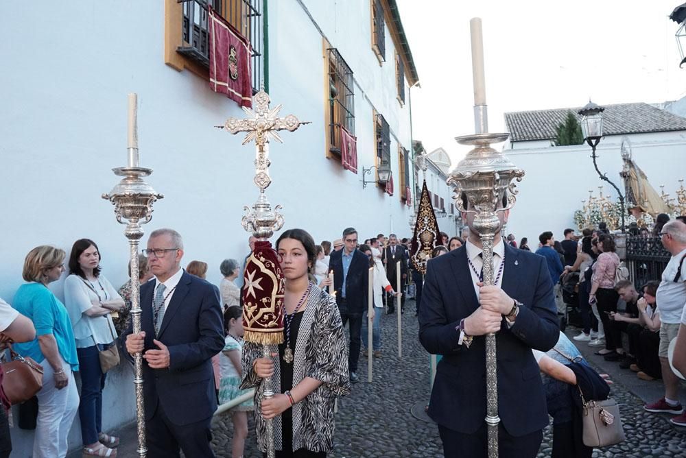 Tarde cofrade con la Reina de los Ángeles, la Virgen de Araceli y el Niño Jesús de Praga