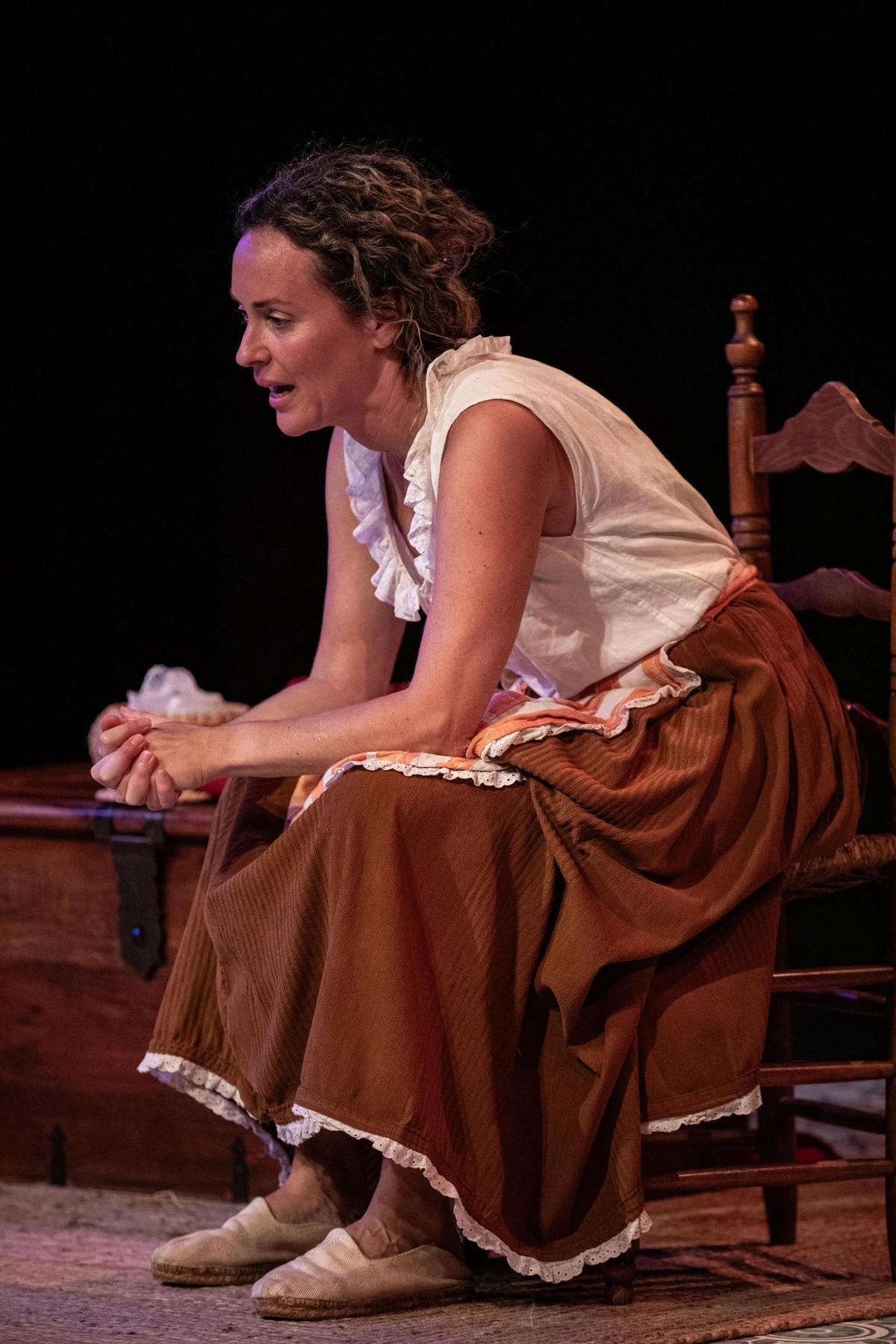 Paula Serrano interpreta a María en 'El corazón del incauto'.