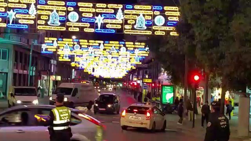 Encendido de las luces de Navidad en Murcia