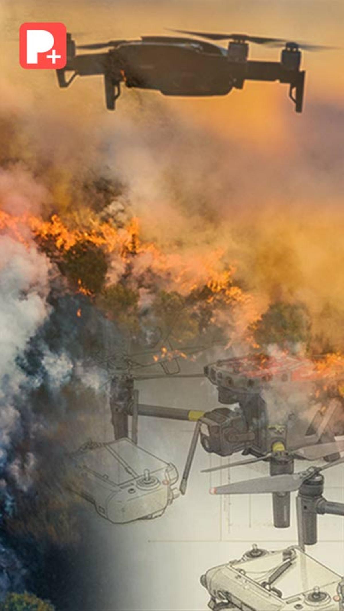 narrativcas Satélites, drones e incendios