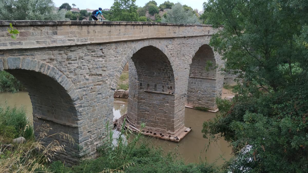 El Cardener al seu pas pel Pont Nou