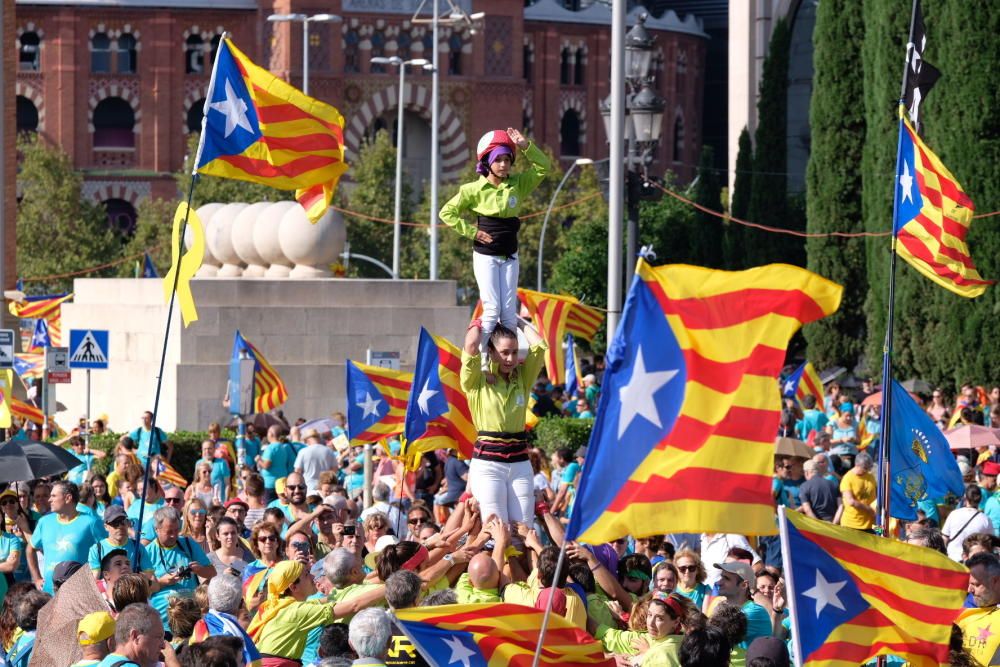 Manifestació de la Diada a Barcelona 2019