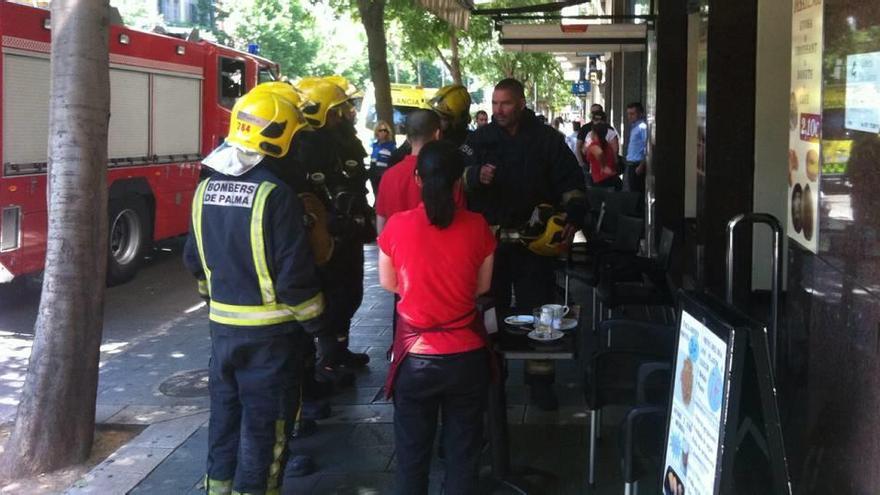 Fuga de gas en un bar en Palma