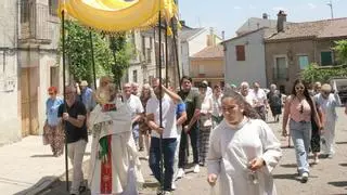 San Juan y el Corpus recuperan la tradición en pueblos de Aliste y Tábara