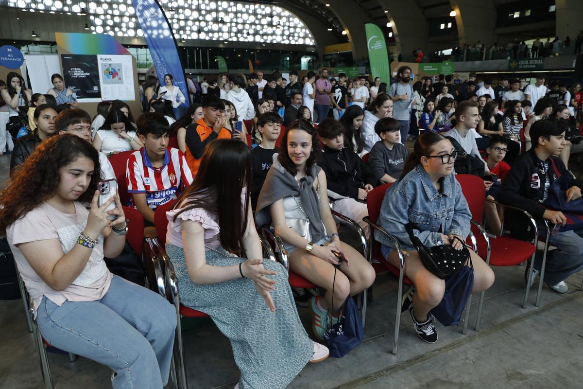 En imágenes: La IV feria de la ciencia y la innovación en Asturias, en Avilés