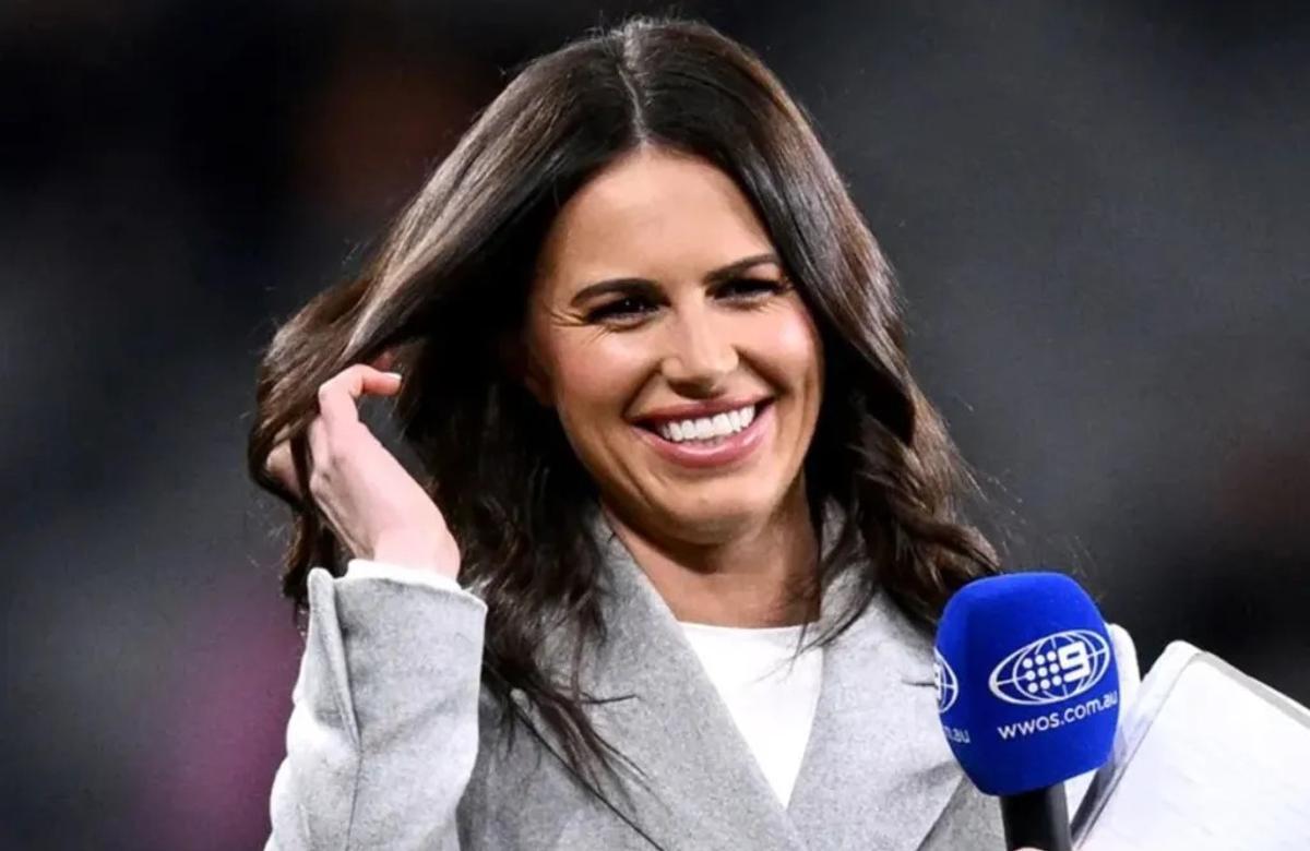 Danika Mason, reportera de Chanel Nine que se ha viralizado en los últimos días.