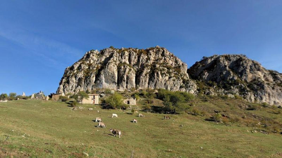 La zona de Peguera, a Fígols (Berguedà)