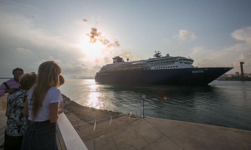 Alicante se estrena como puerto base de cruceros