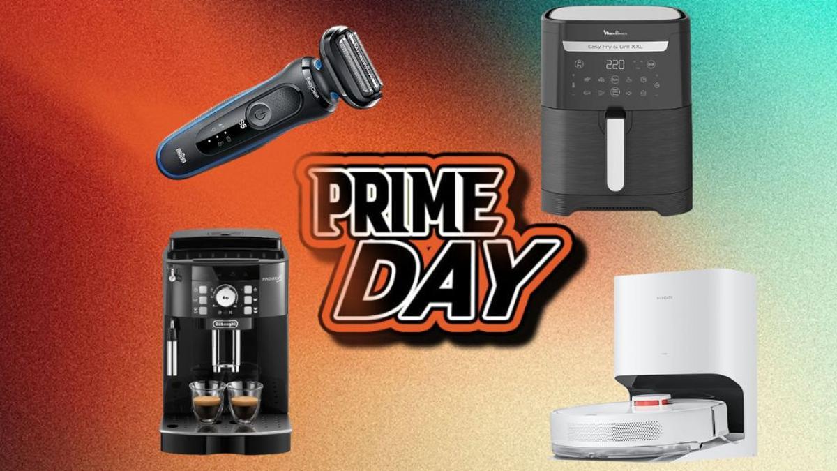 Estos son los productos más rebajados del Prime Day para cocina y hogar: freidoras, cafeteras, robot aspiradores...
