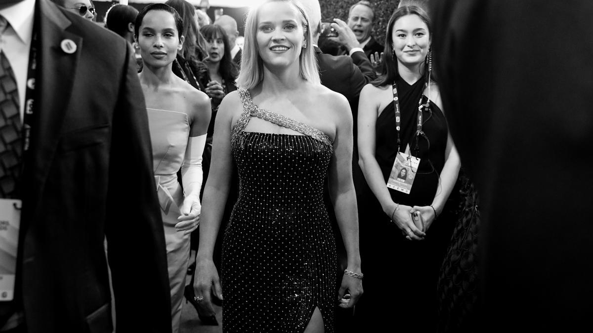 Reese Witherspoon llegando a los Screen Actors Guild Awards