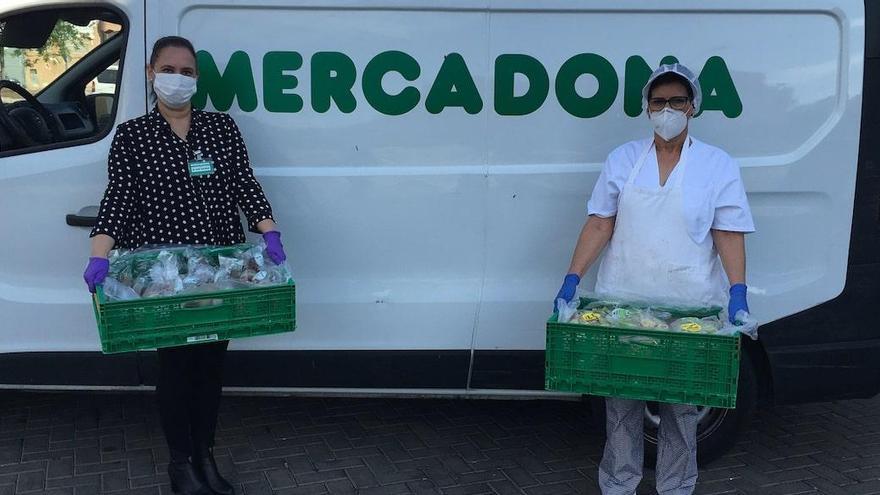 Mercadona dona 13.000 kilos de alimentos a once entidades sociales de Castellón y València