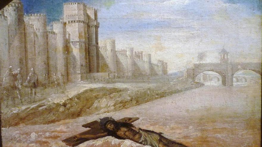 Lienzo del pintor Vicente Salvador (siglo XVII).