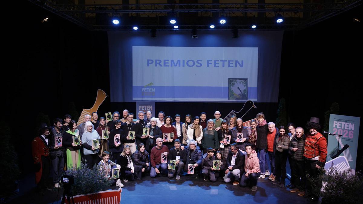 La entrega de premios de Feten, en imágenes