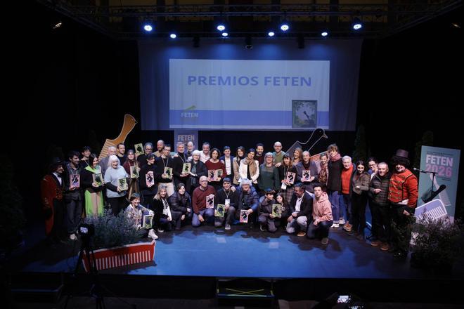 La entrega de premios de Feten, en imágenes