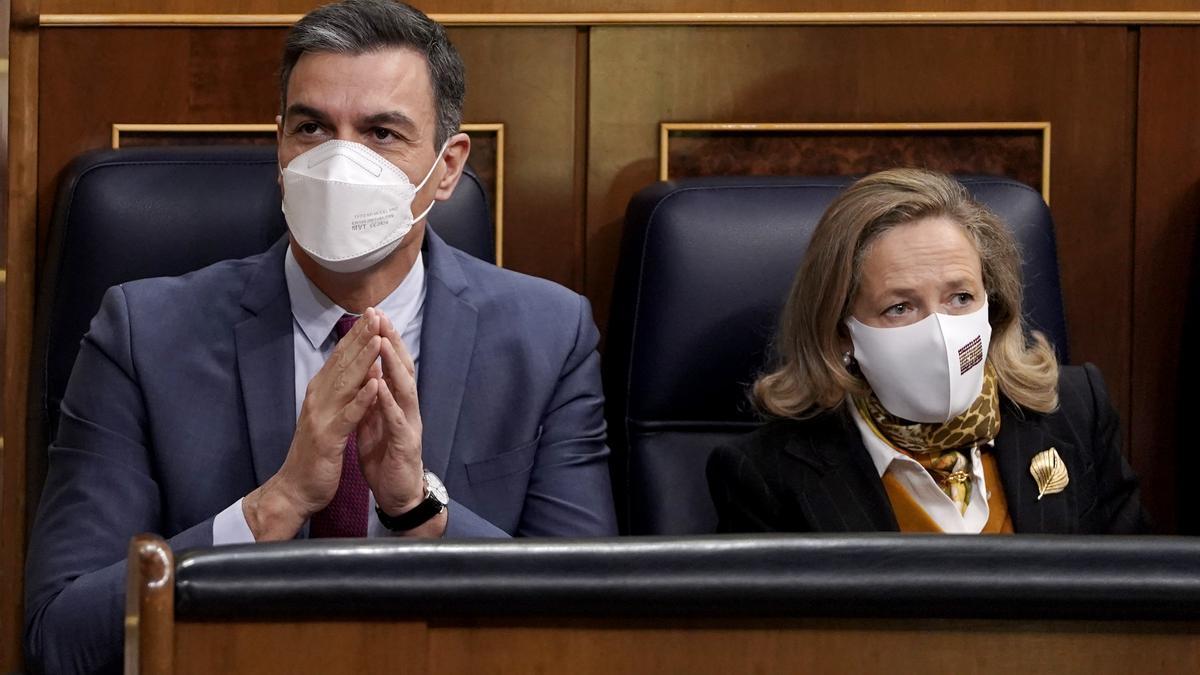 Pedro Sánchez en el Congreso de los Diputados