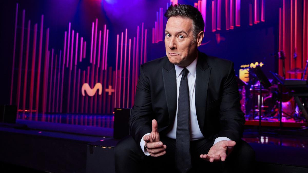 Carlos Latre, en el escenario de 'Inimitable'.