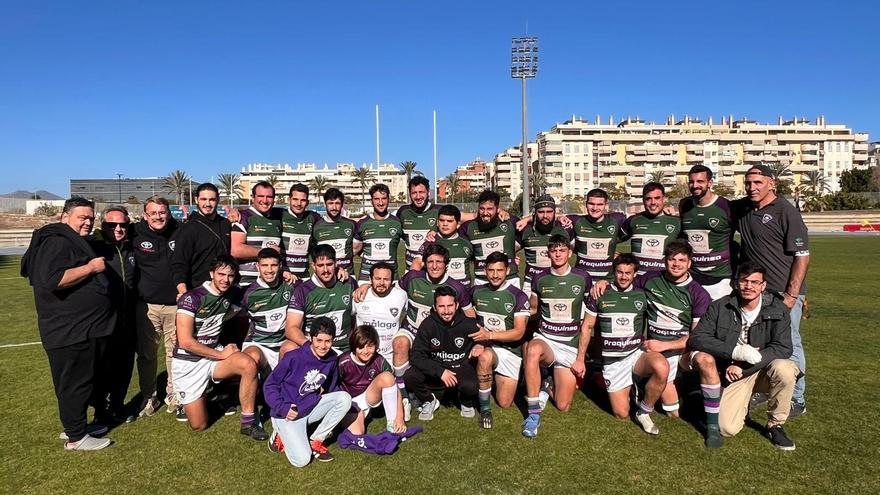 Primera victoria en la Fase Élite del Rugby Málaga