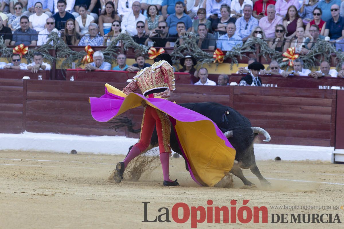 Tercer festejo de la Feria Taurina de Murcia (Talavante, Paco Ureña y Roca Rey), en imágenes