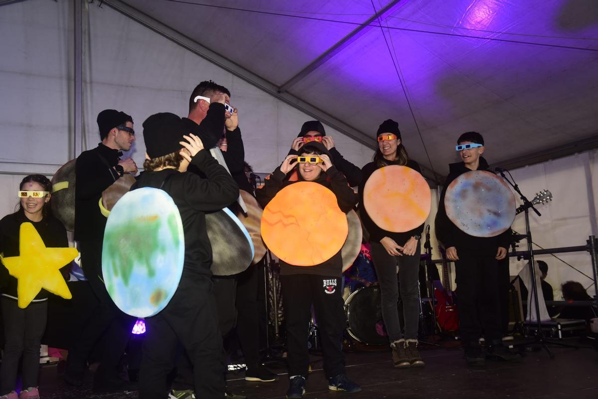 Concurso infantil de disfraces en el Campo da Leña