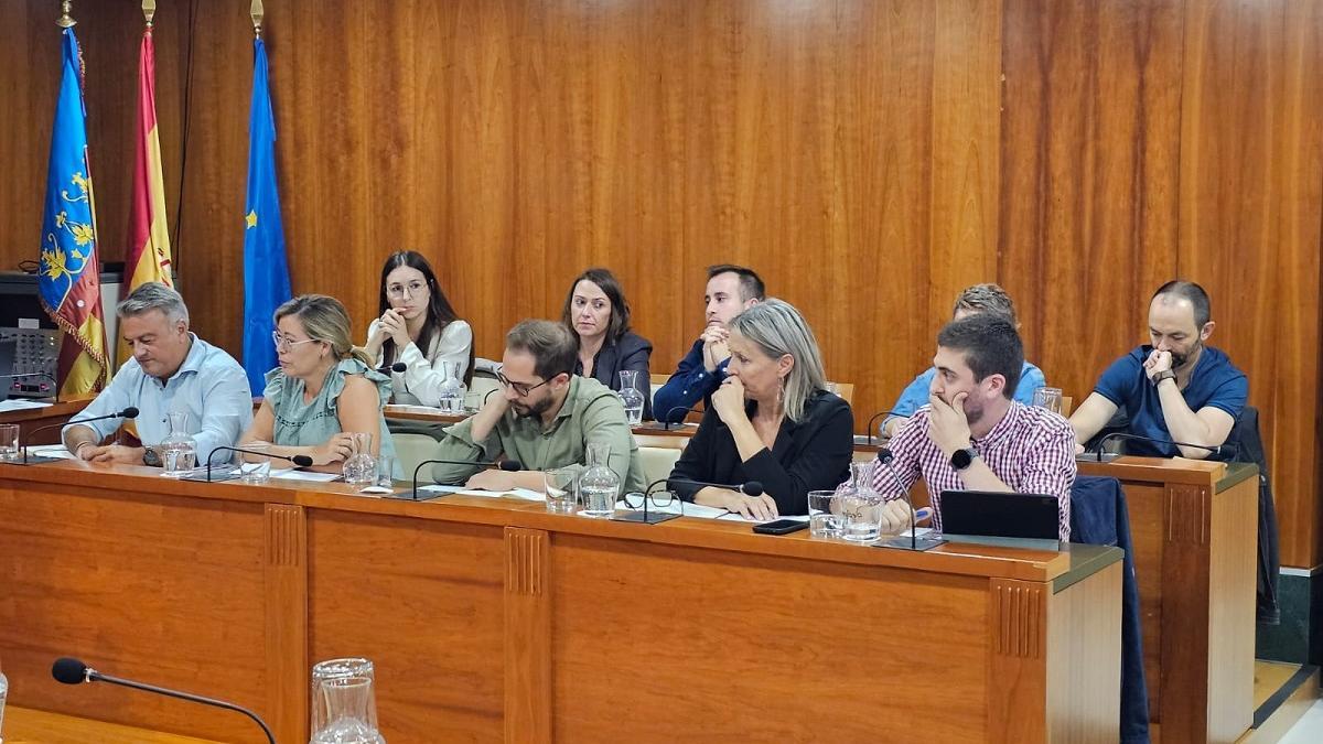 Foto del pleno de Xàbia