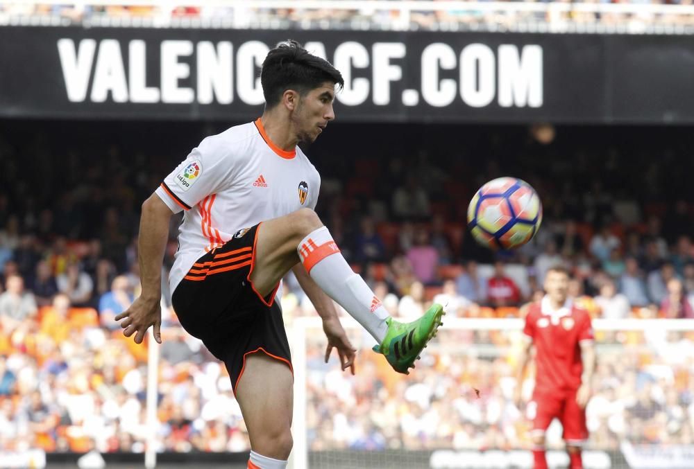 Valencia - Sevilla, en imágenes