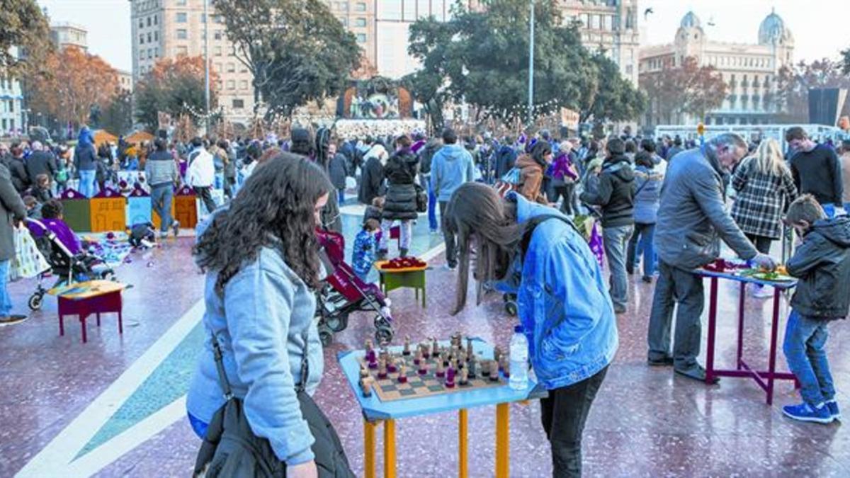 La feria incluye numerosos juegos educativos para toda la familia.