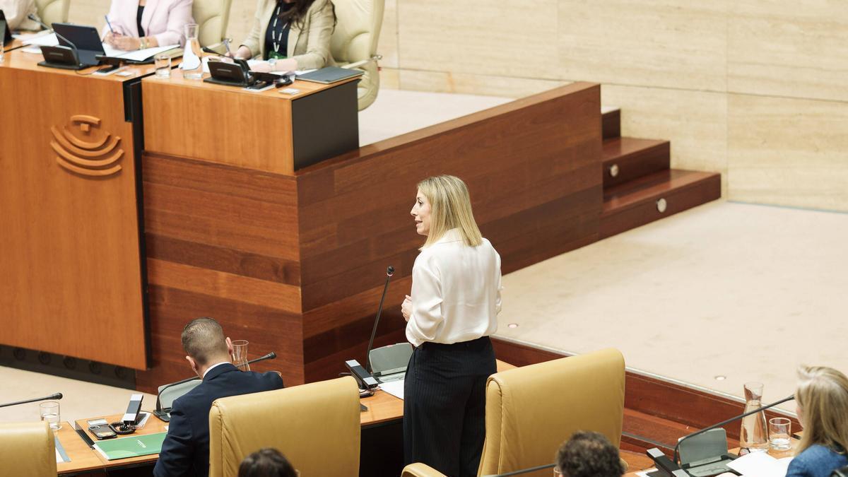 El pleno de la Asamblea de Extremadura de este jueves, 18 de junio, en imágenes