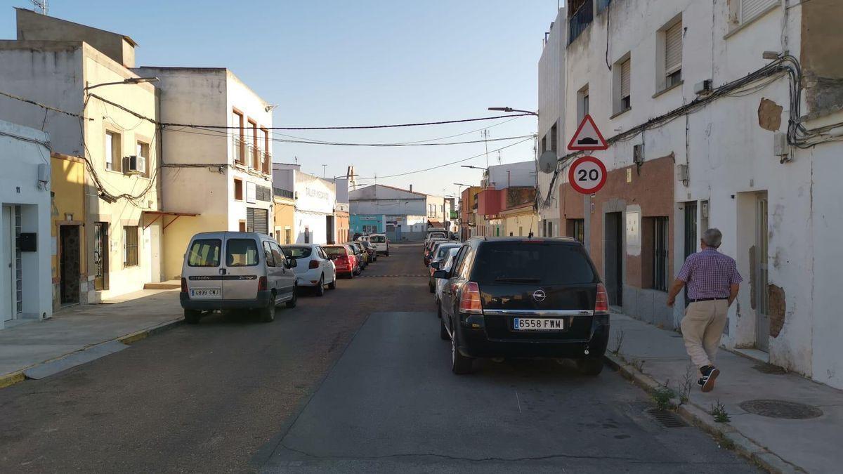 Vista de una de las calles de la parte antigua de la Cañada.