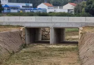 Carballo dispone ya de un bypass en Muíño do Quinto para reducir el riesgo de inundaciones del Anllóns