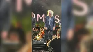 Brian May recibe la Medalla de la Tierra Jane Goodall en la inauguración del Festival Starmus en Tenerife