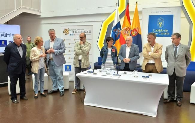 Pleno sobre accesibilidad en el Cabildo de Gran Canaria