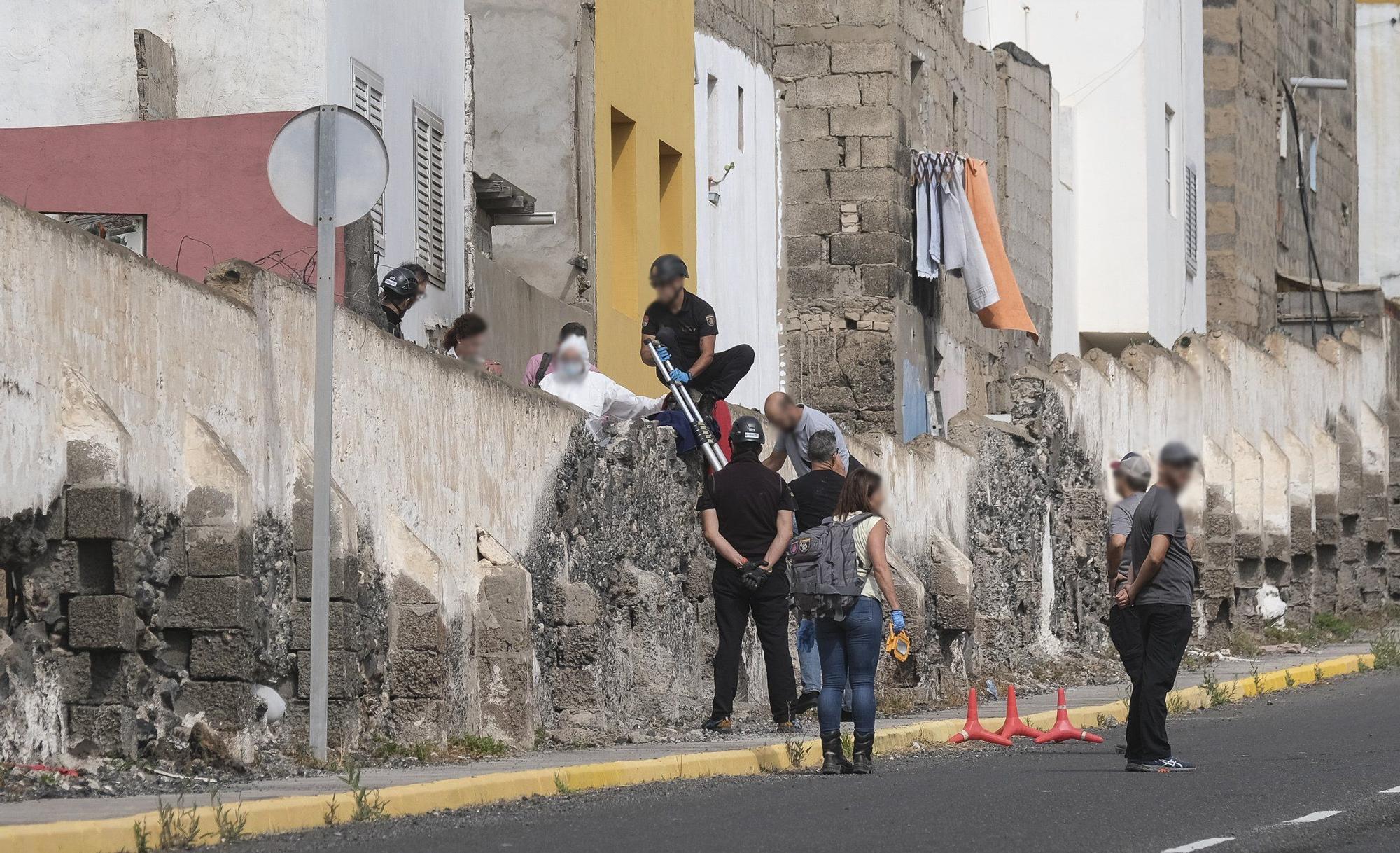 Reconstrucción de la menor quemada en La Isleta