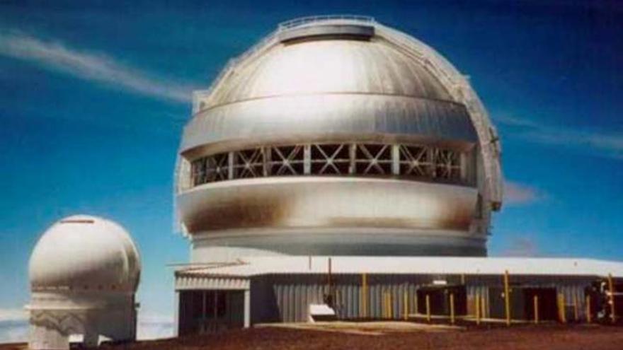 Imagen del telescopio hawaiano de Mauna Kea.