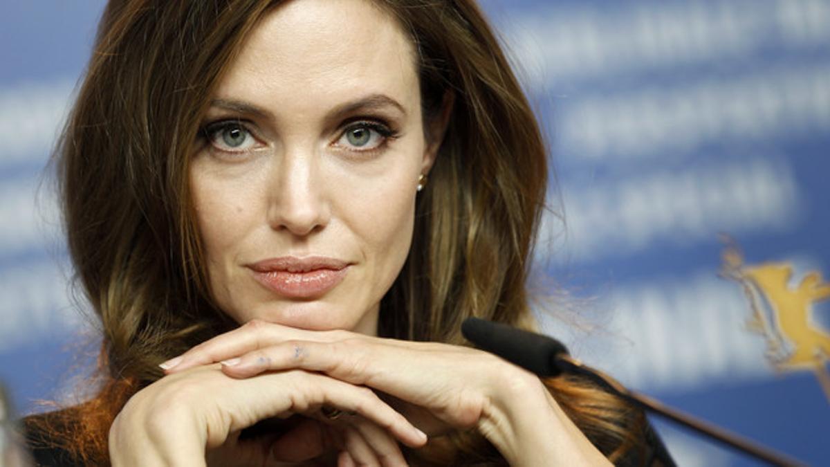 Angelina Jolie, en una conferencia de la Berlinale, en el 2012.