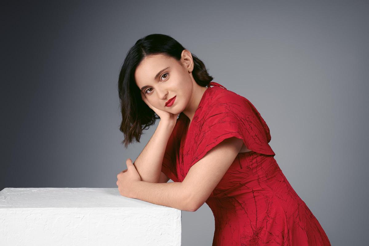 La soprano coruñesa Lucía Iglesias