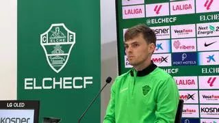 Febas: "No tengo nada cerrado con otro club, estoy con el Elche hasta la muerte"