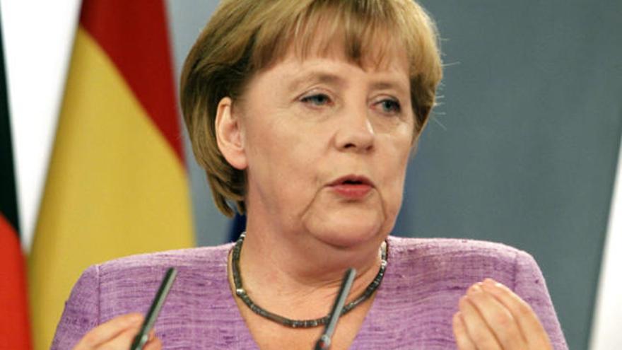 Angela Merkel.