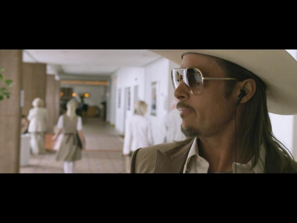Brat Pitt en el fotograma de la película 'The Counselor' con algunas escenas grabadas en Murcia