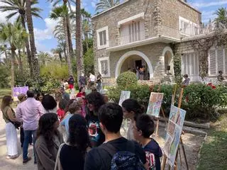 Los alumnos de la Escuela de Pintura de l'Hort del Xocolater exponen sus obras