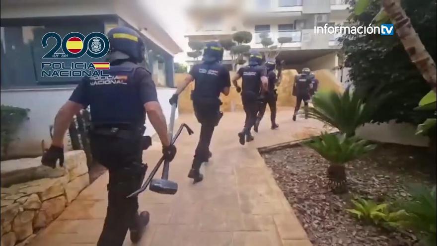 Desarticulados dos puntos negros de droga cercanos a la "zona guiri" de Benidorm